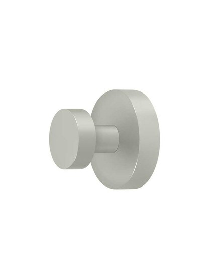 Sobe Robe Hook in Satin Nickel.